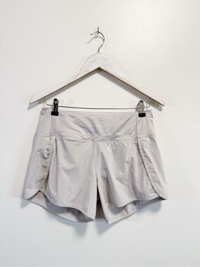 FREE FLY Bamboo Lined Breeze Short 4” Sky Gray S Small Women’s